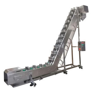 Flexible double cup conveyor for sale