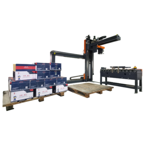 Customized carton box palletizer